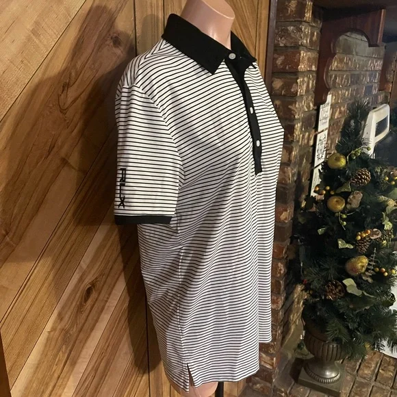 RLX Ralph Lauren Dallas Cowboys Golf Club Striped Performance Polo M - Picture 4 of 9